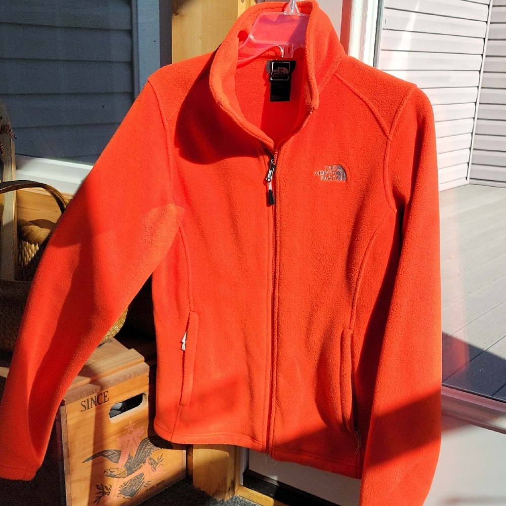 The North Face Women's Vibrant Orange Jacket, Size M